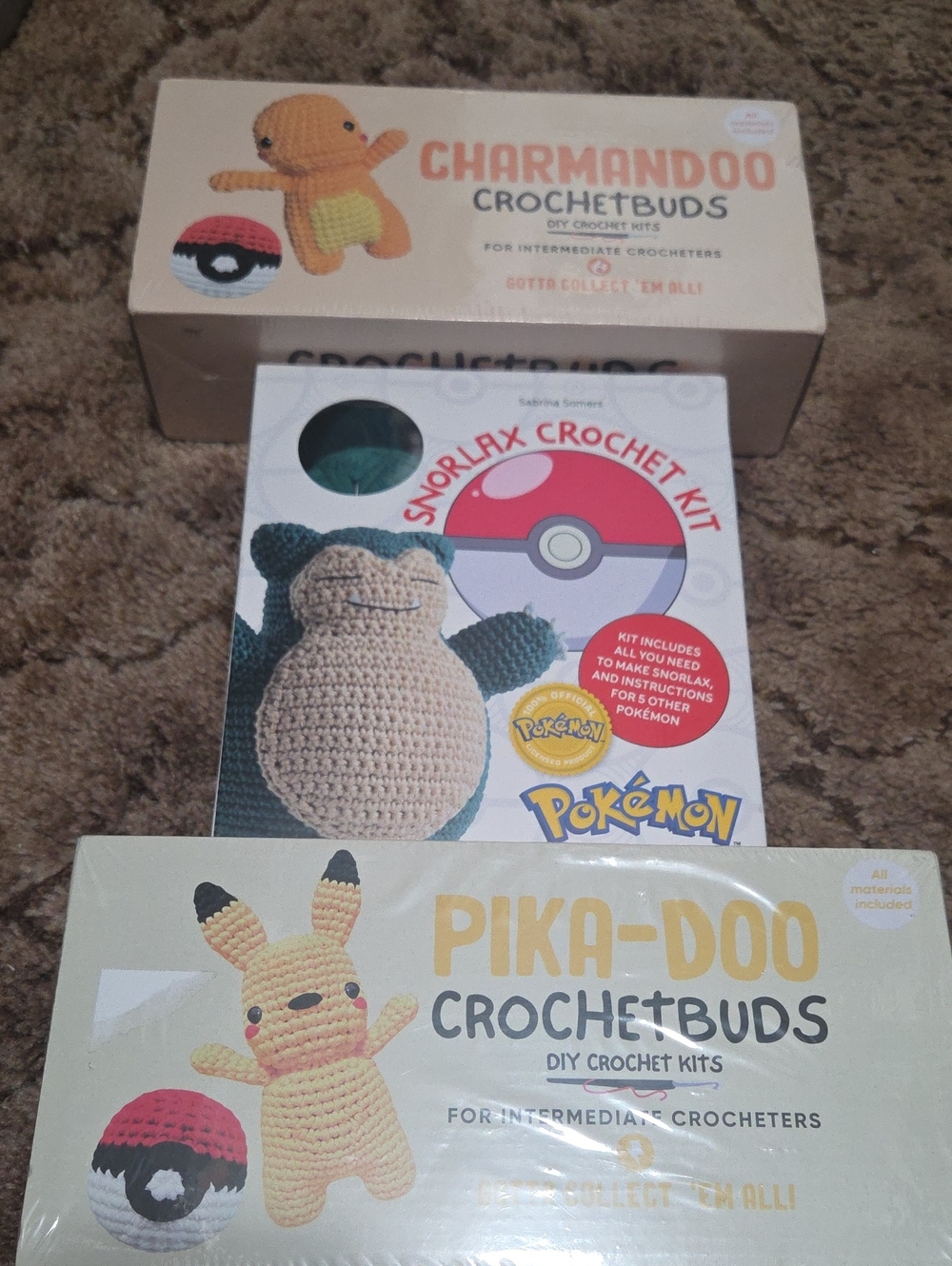 Pika-Doo DIY Kit - Yellow Pikachu Crochet Toy